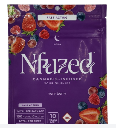 Photograph of Product: Berry Indica Fruit Gummies