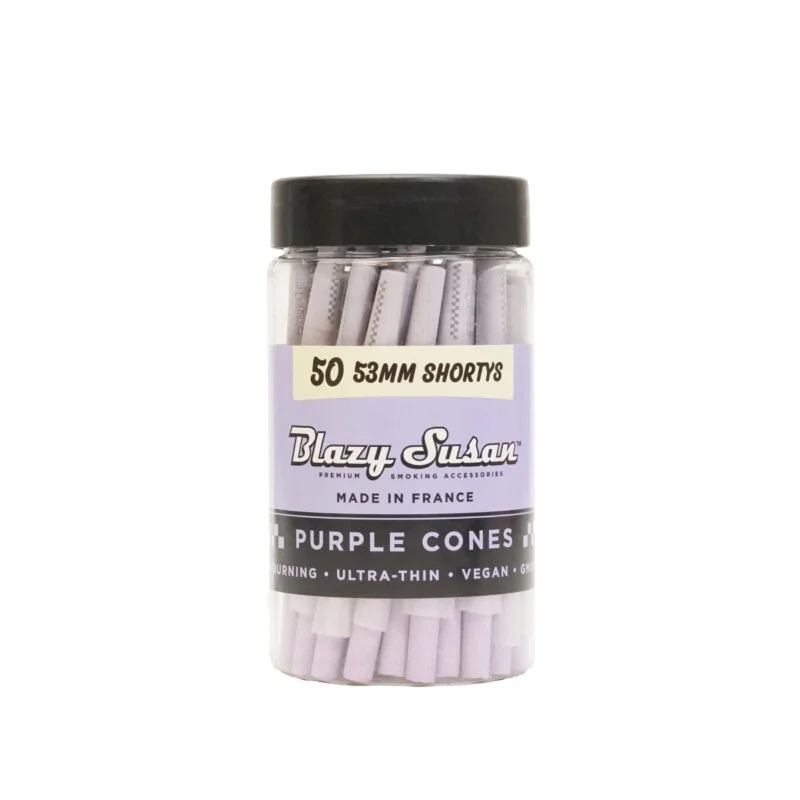 Photograph of product: Blazy Susan Cones Purple 53mm Size 50ct.