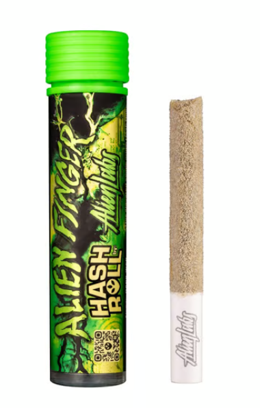 Photograph of product: Zpectrum x Galactic Grapes x Atomic Apple [H] Alien Finger Infused Pre-Roll | Alien Labs