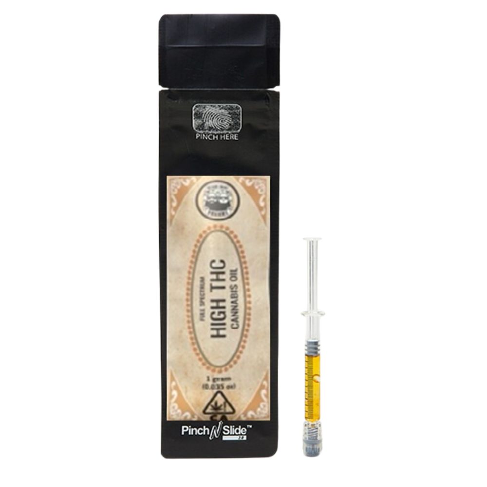 Photograph of product: RSO TH-oui FULL SPECTRUM OIL SYRINGE 1G - BEARD BROTHERS