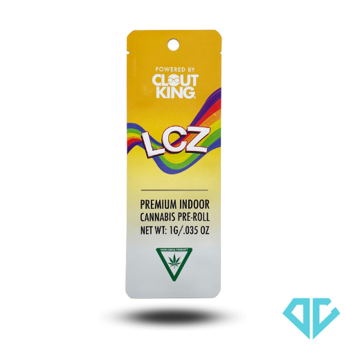 Photograph of product: Clout King LCZ Pre-Roll 1g