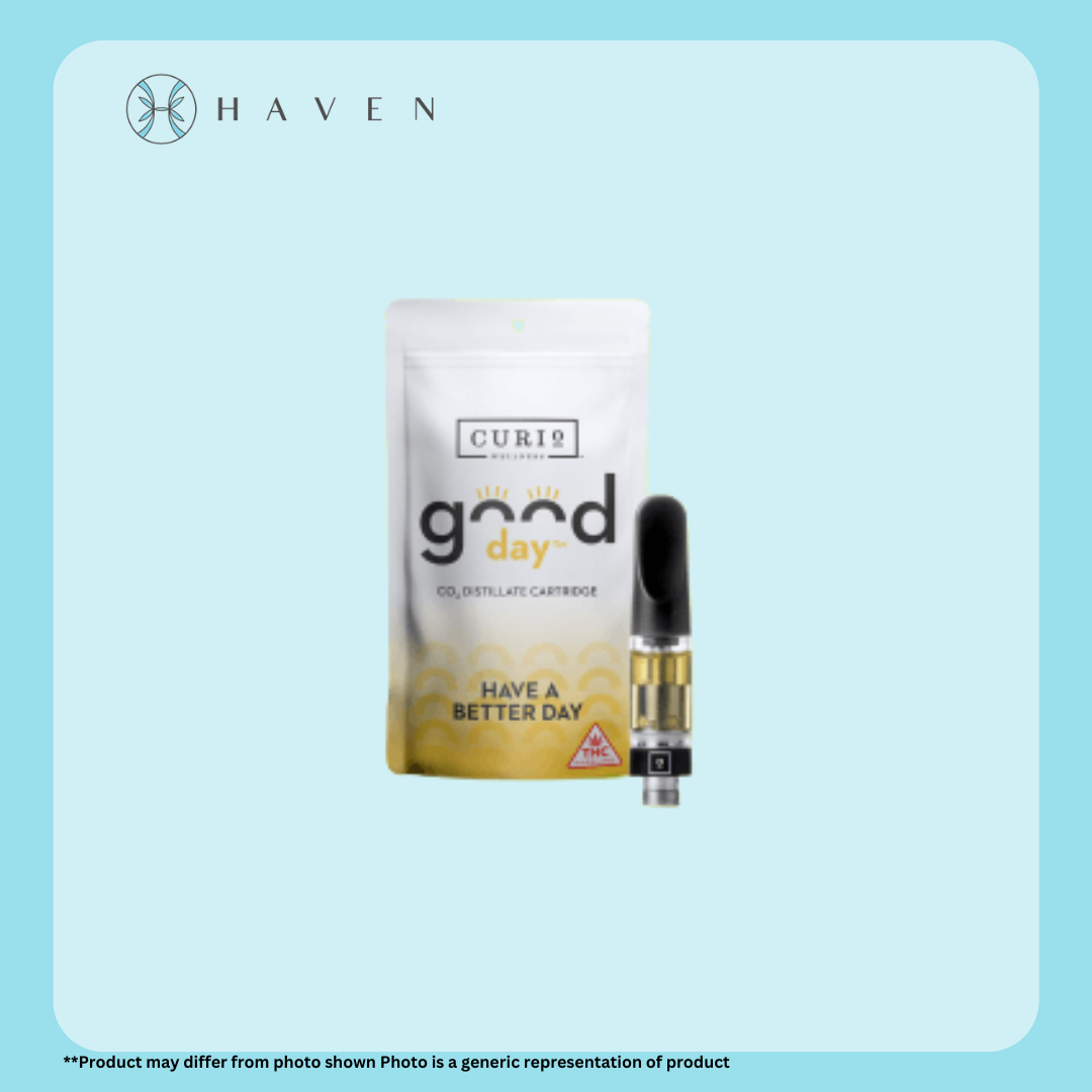 Photograph of product: 0.5g Good Day (Oui'd Vape Cart) | Curio