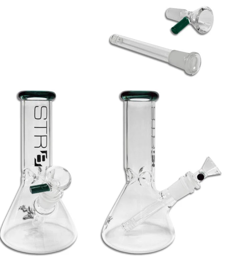 Photograph of product: STR8 8" Water Bubbler Beaker with Ice Catcher