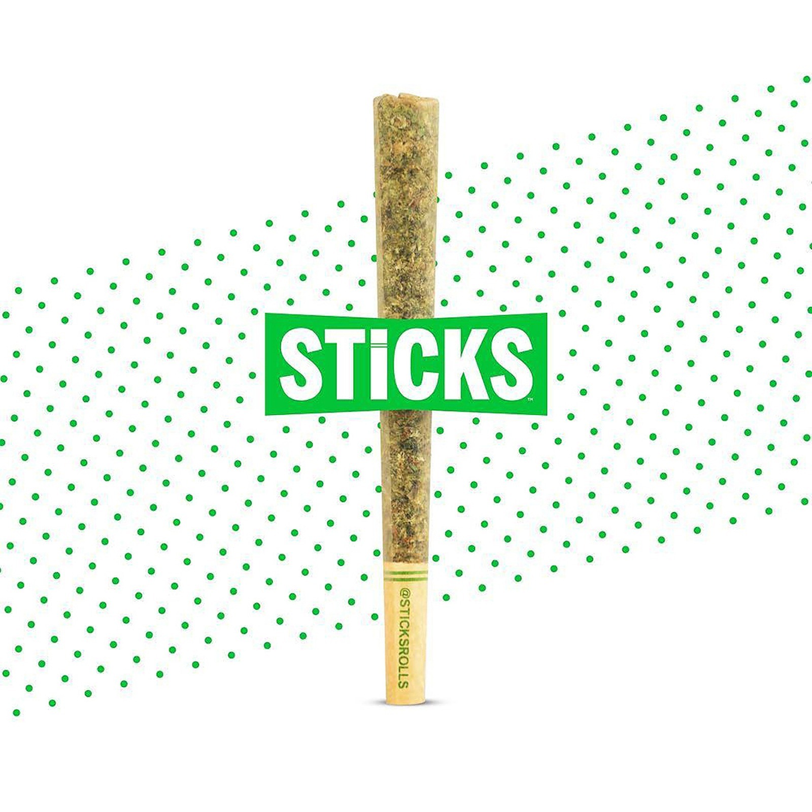 Photograph of product: STICKS | HAYSTACK HAZE Infused Preroll | 1g