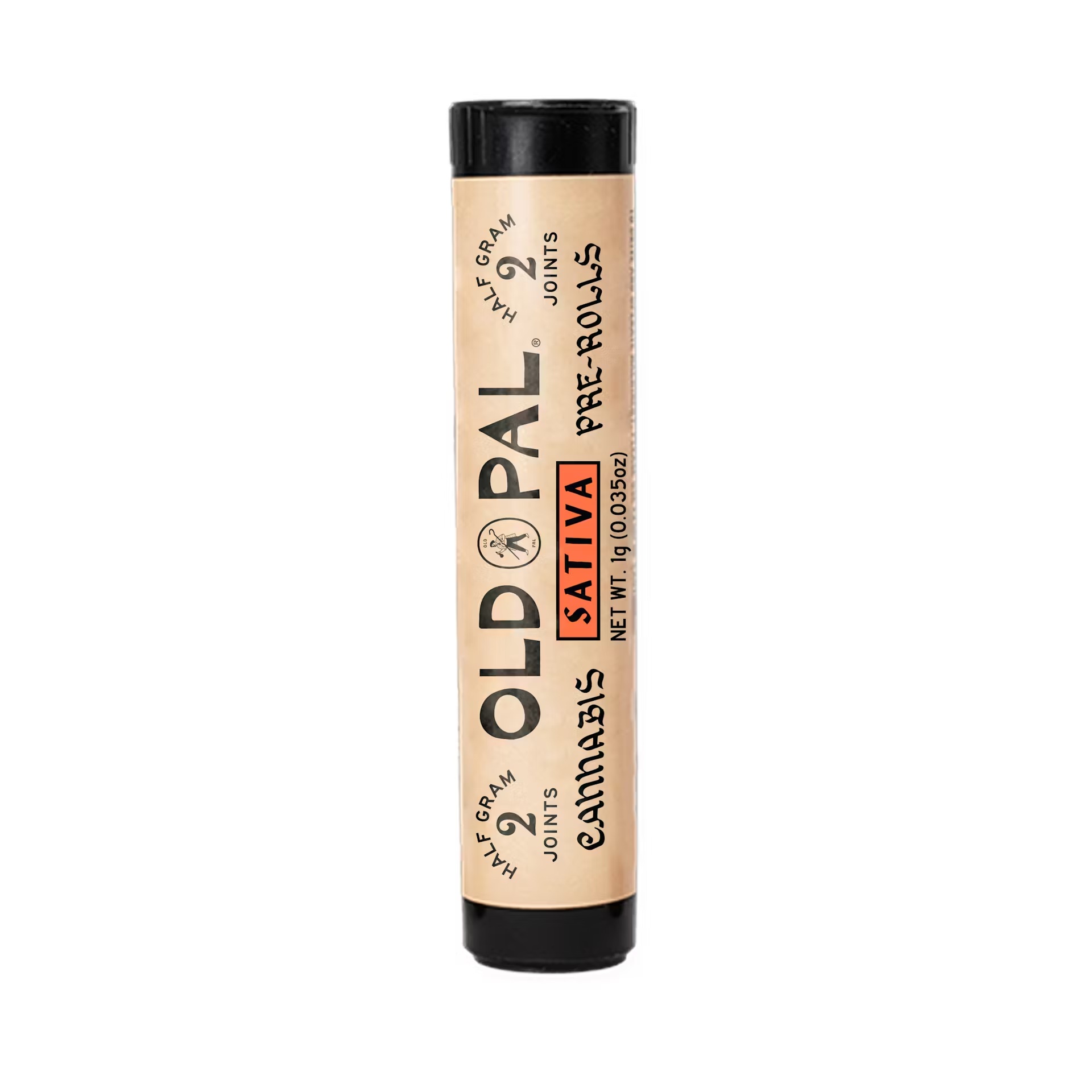 Photograph of Product: Old Pal - Durban Poison 2pk Preroll - 1g