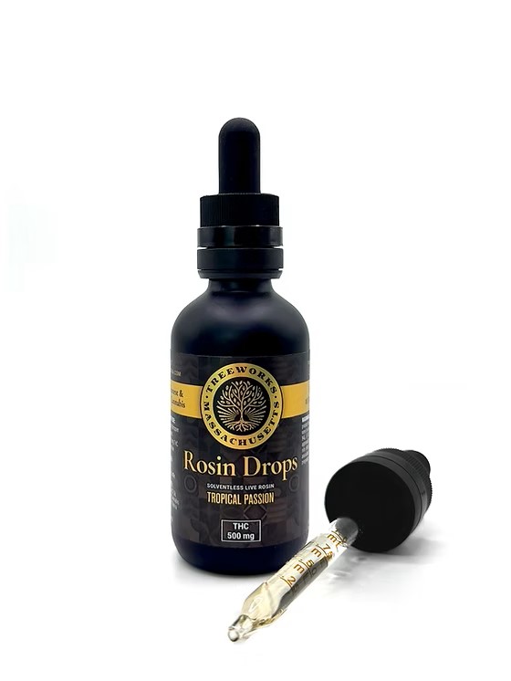 Photograph of product: Tropical Passion Rosin Drops Tincture | 500mg - Treeworks