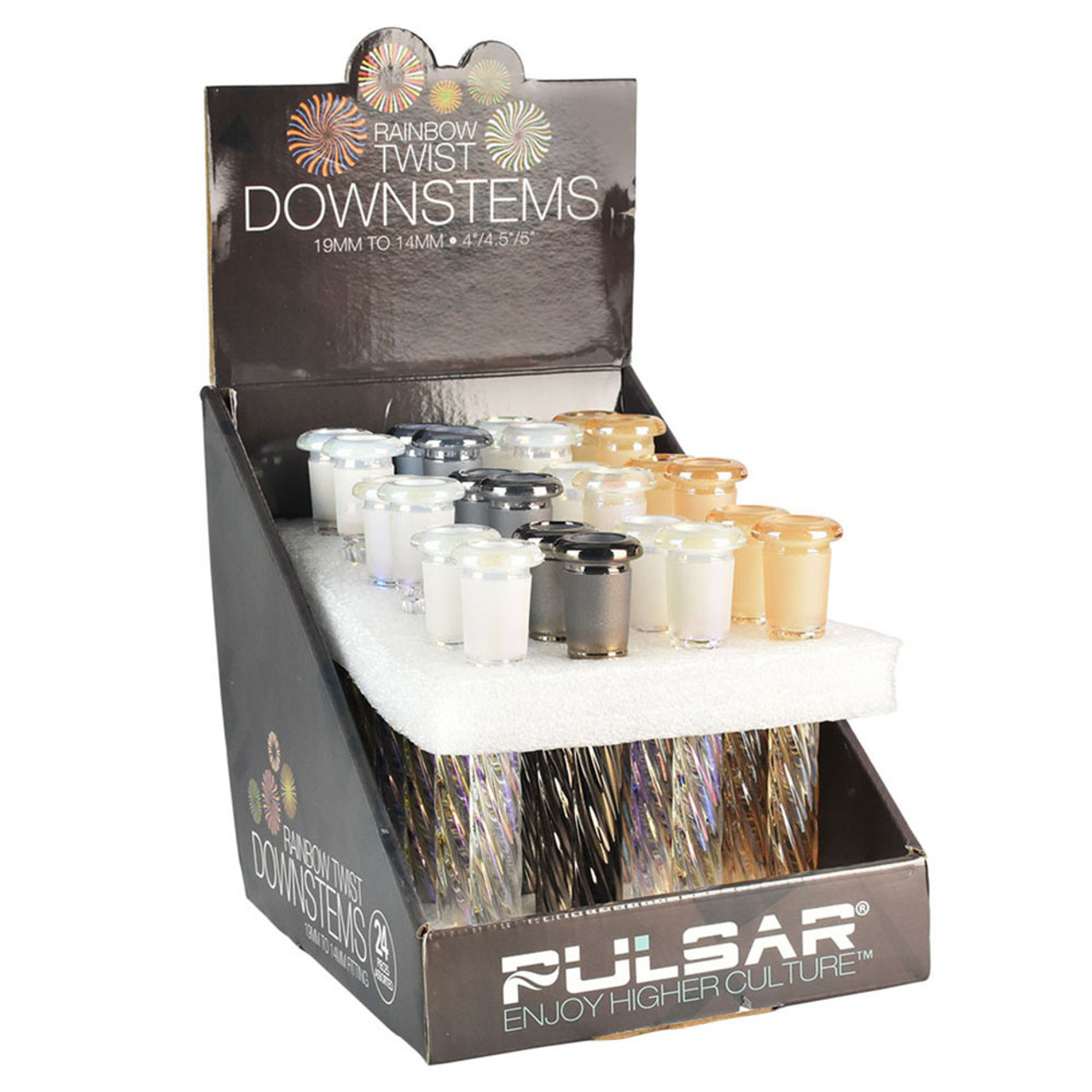 Photograph of product: Rainbow Down Stems - Assorted Sizes