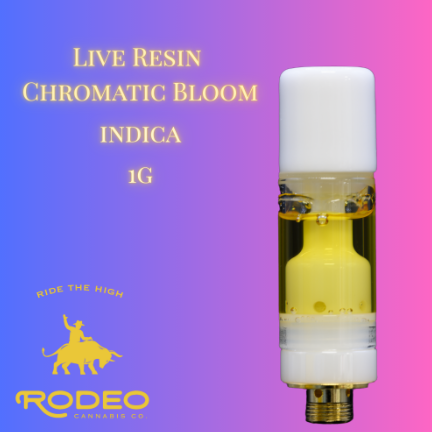 Photograph of product: Chromatic Bloom 1g Live Resin Cart (I) 00188