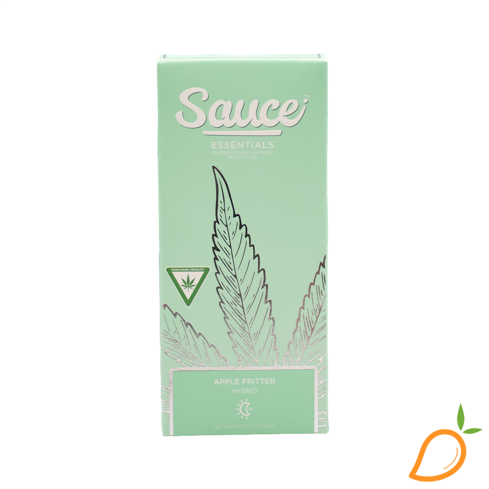 Photograph of product: 1g Apple Fritter Essentials Line Disposable Vape Sauce