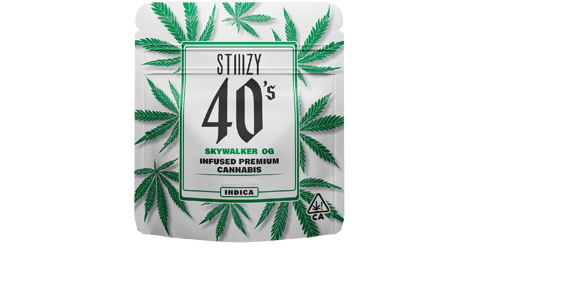 Photograph of product: Stiiizy 40's | Skywalker OG (I) Infused Flower - 2g