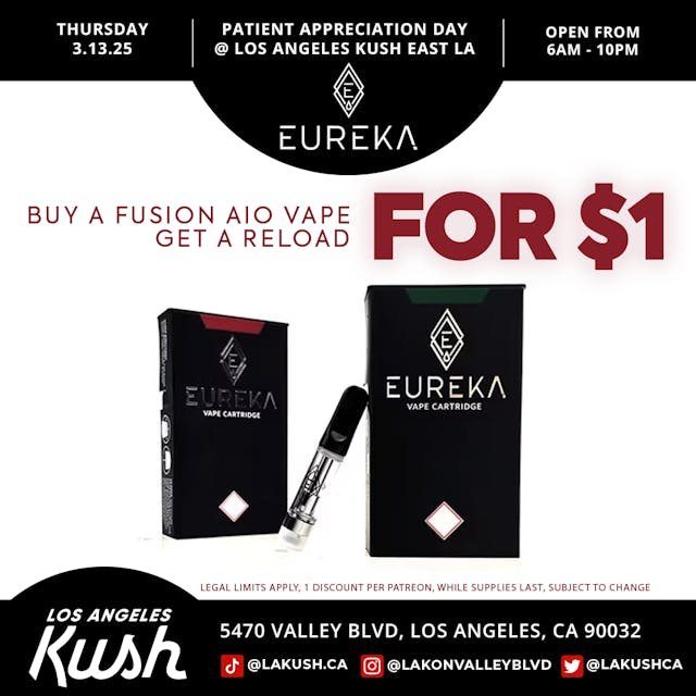 Photograph of product: EUREKA - AIO/RELOADS BOGO $1 - 