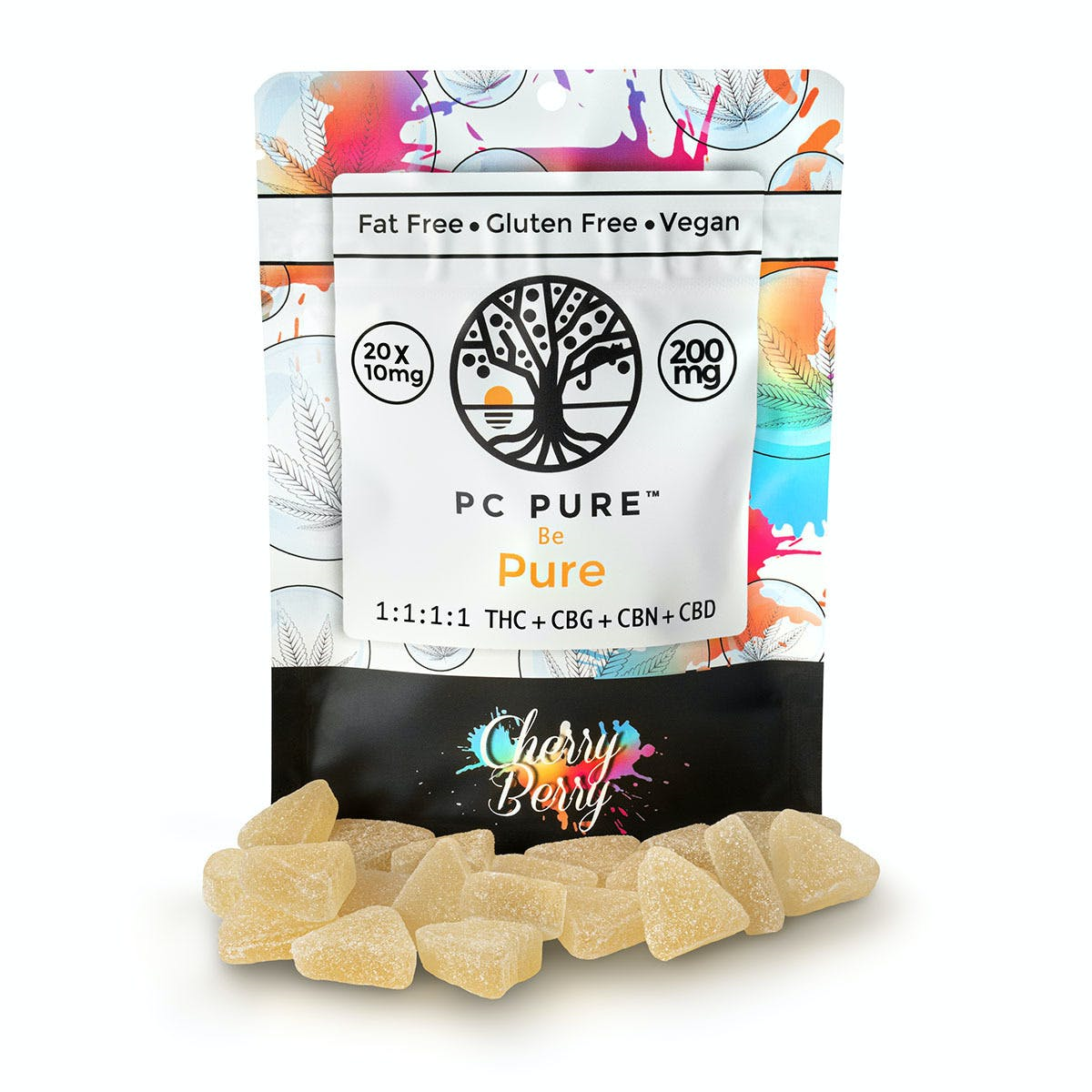 Photograph of product: Cherry Berry Full Spectrum Gummies | 200mg