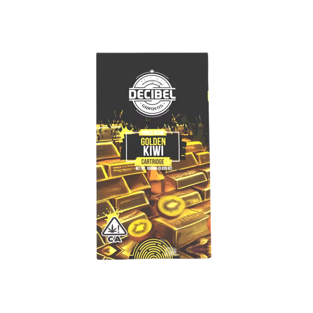 Photograph of product: (SALE) Decibel Gardens - Golden Kiwi (Hybrid) Cartridge 1g