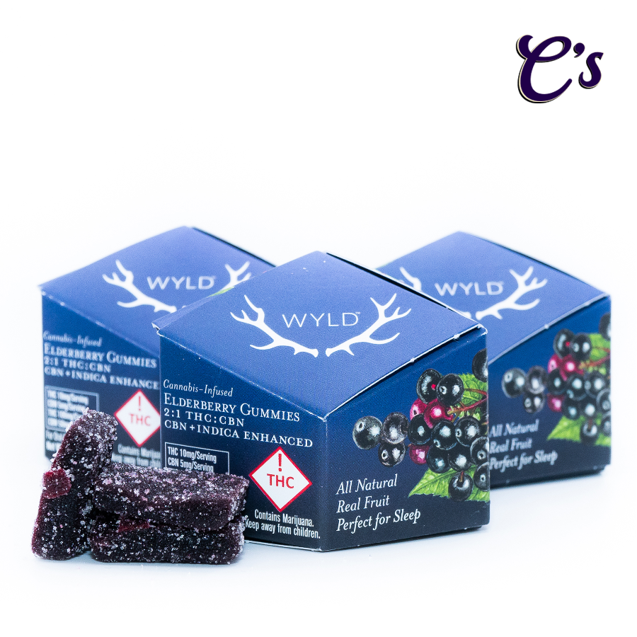 Photograph of product: Gummie (CBN 2:1) Elderberry 100mg