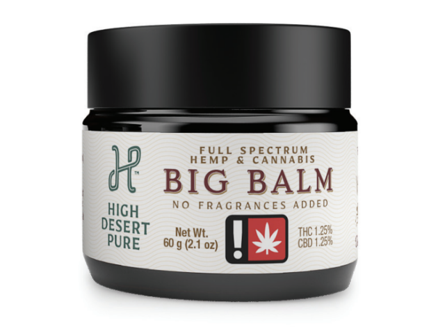 Photograph of Product: HIGH DESERT PURE - TOPICAL - PURE BIG BALM 1:1 1500MG