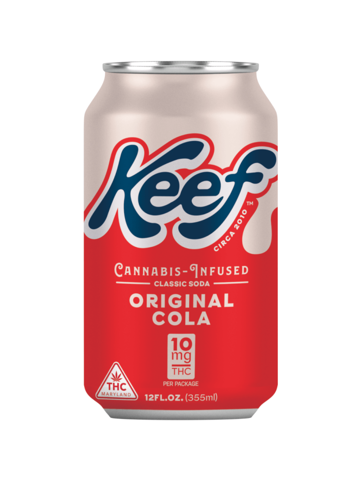 Photograph of product: Original Cola Infused Soda 12oz