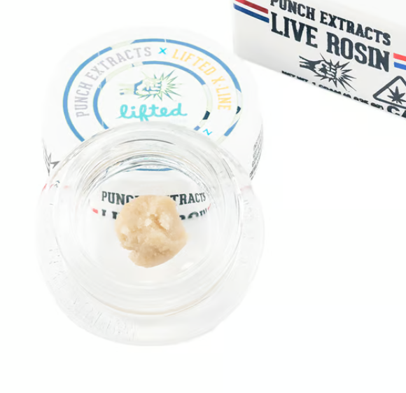 Photograph of product: LIVE ROSIN PAPAYA X ALIEN Z TIER 4 BADDER 1G