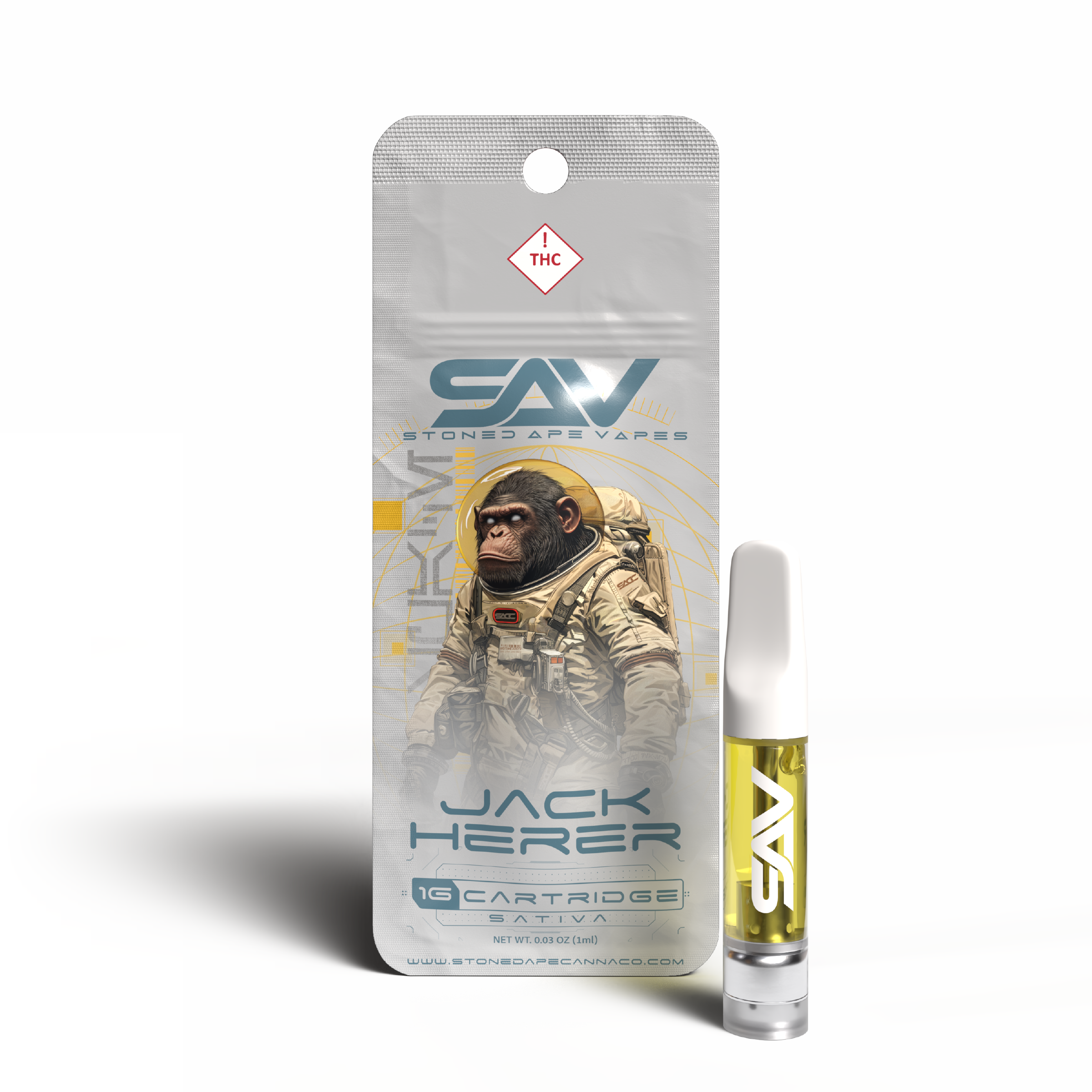 Photograph of product: S.A.V. Jack Herer 510 Cart