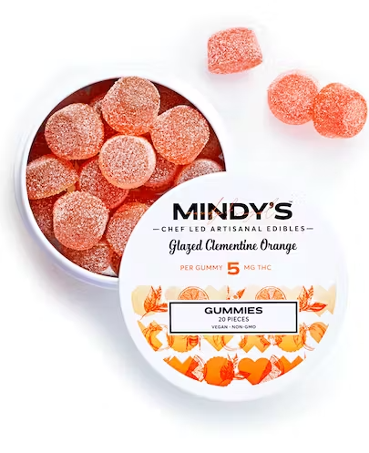 Photograph of product: CL Mindy's Gummies - Glazed Clementine Orange