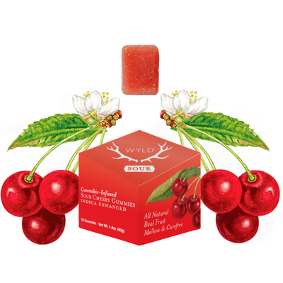 Photograph of product: Sour Cherry | Gummy 10-Pack