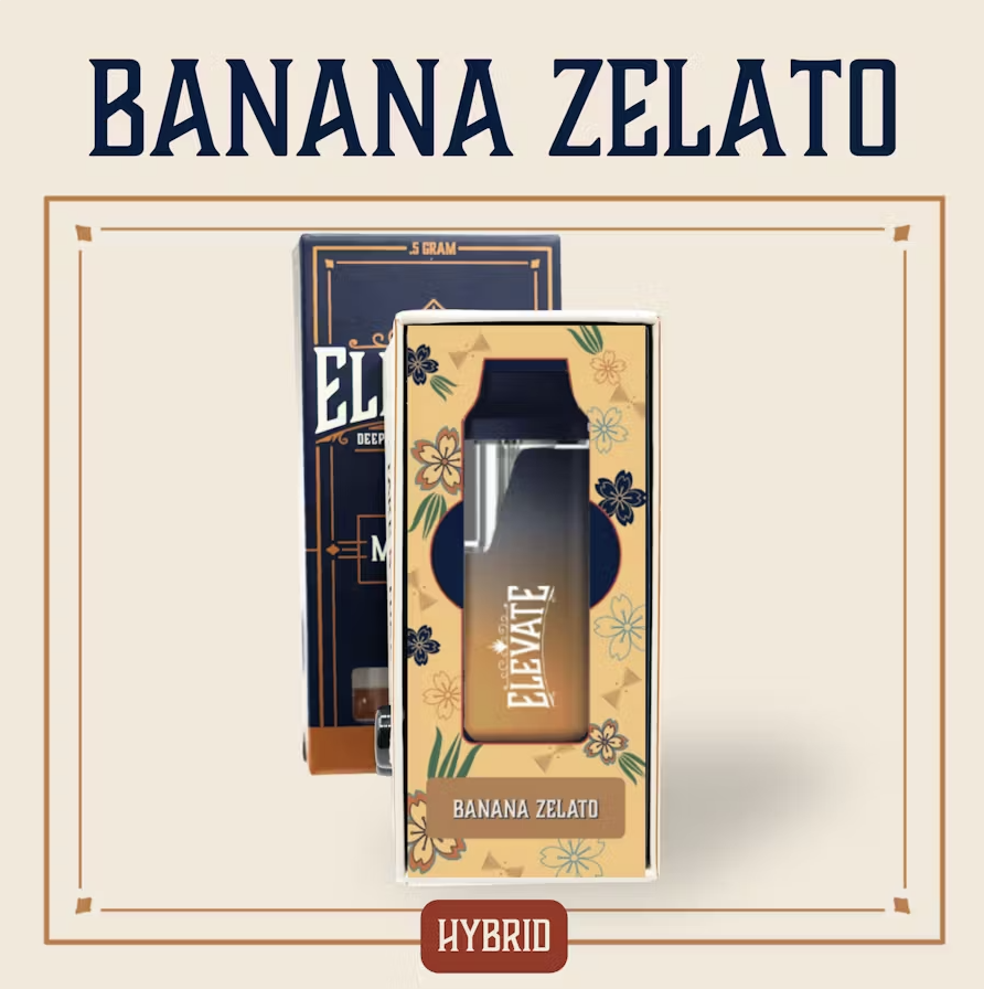 Photograph of product: Elevate - Min-E-Bar - Banana Zelato (H) - 1g
