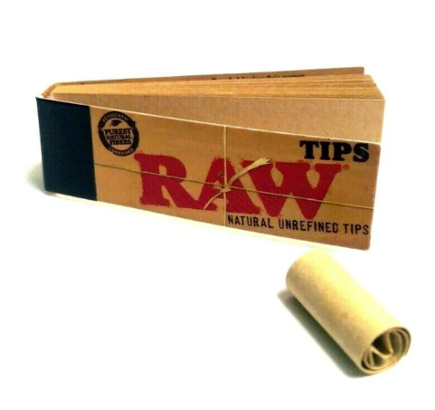Photograph of product: RAW - Original Tips Regular | 50ct | 50pk