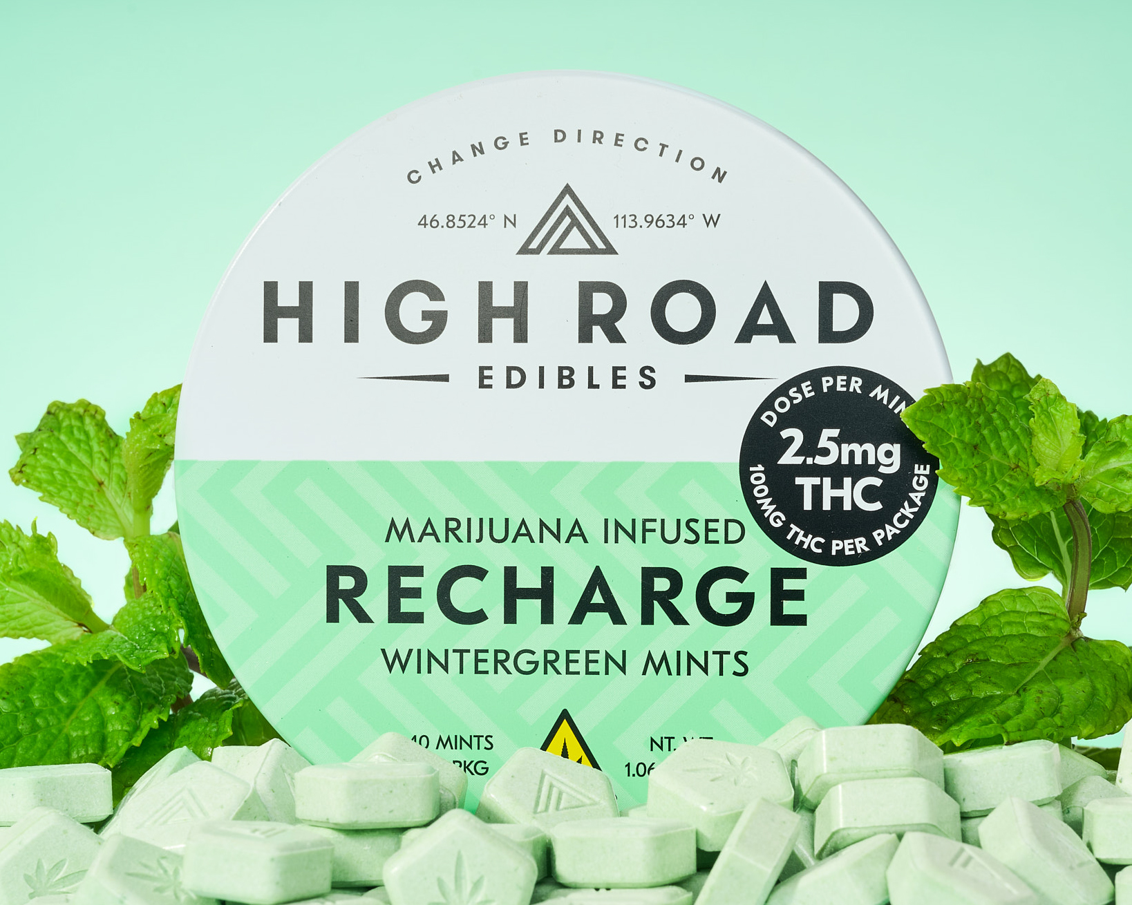 Photograph of product: Mints | Recharge Wintergreen