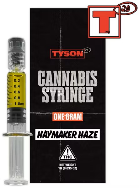 Photograph of product: Southern Sky | 1g | Tyson Haymaker Haze | Syringe