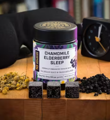 Photograph of product: Supernaturals | Gummies 10 Pack | Chamomile Elderberry Sleep | 100mg