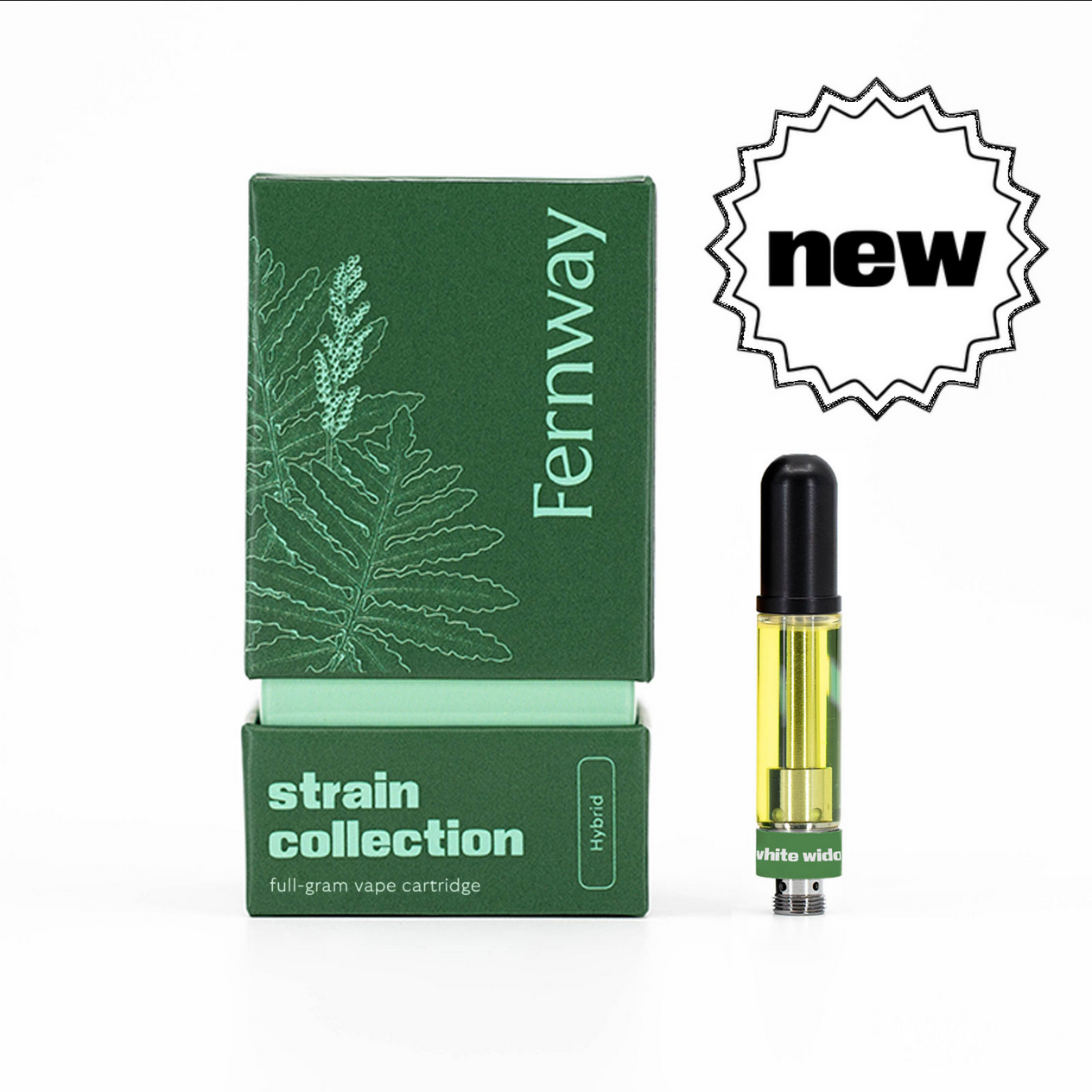 Photograph of product: Fernway | White Widow | 1g 510 Cart