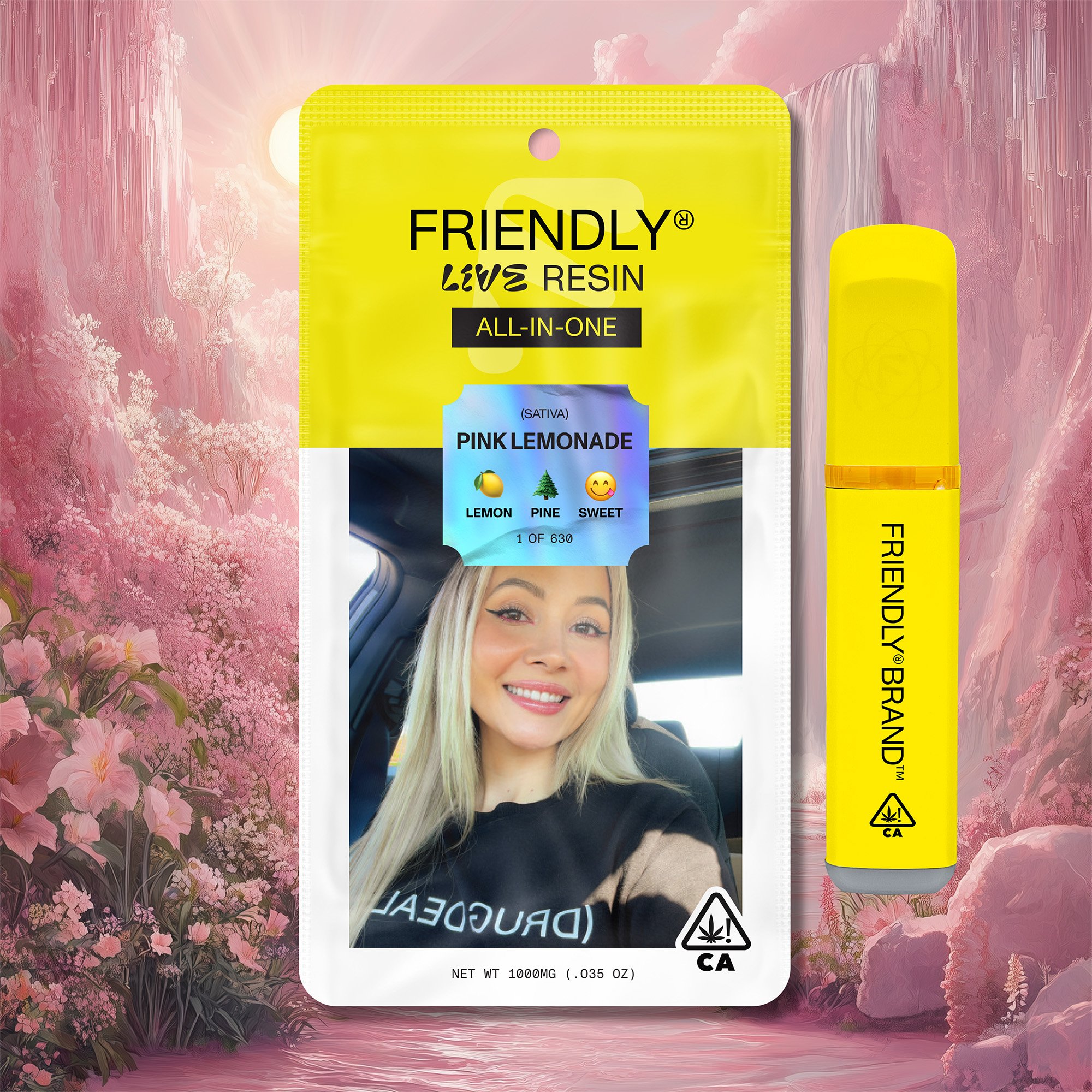 Photograph of product: Pink Lemonade [1000mg]