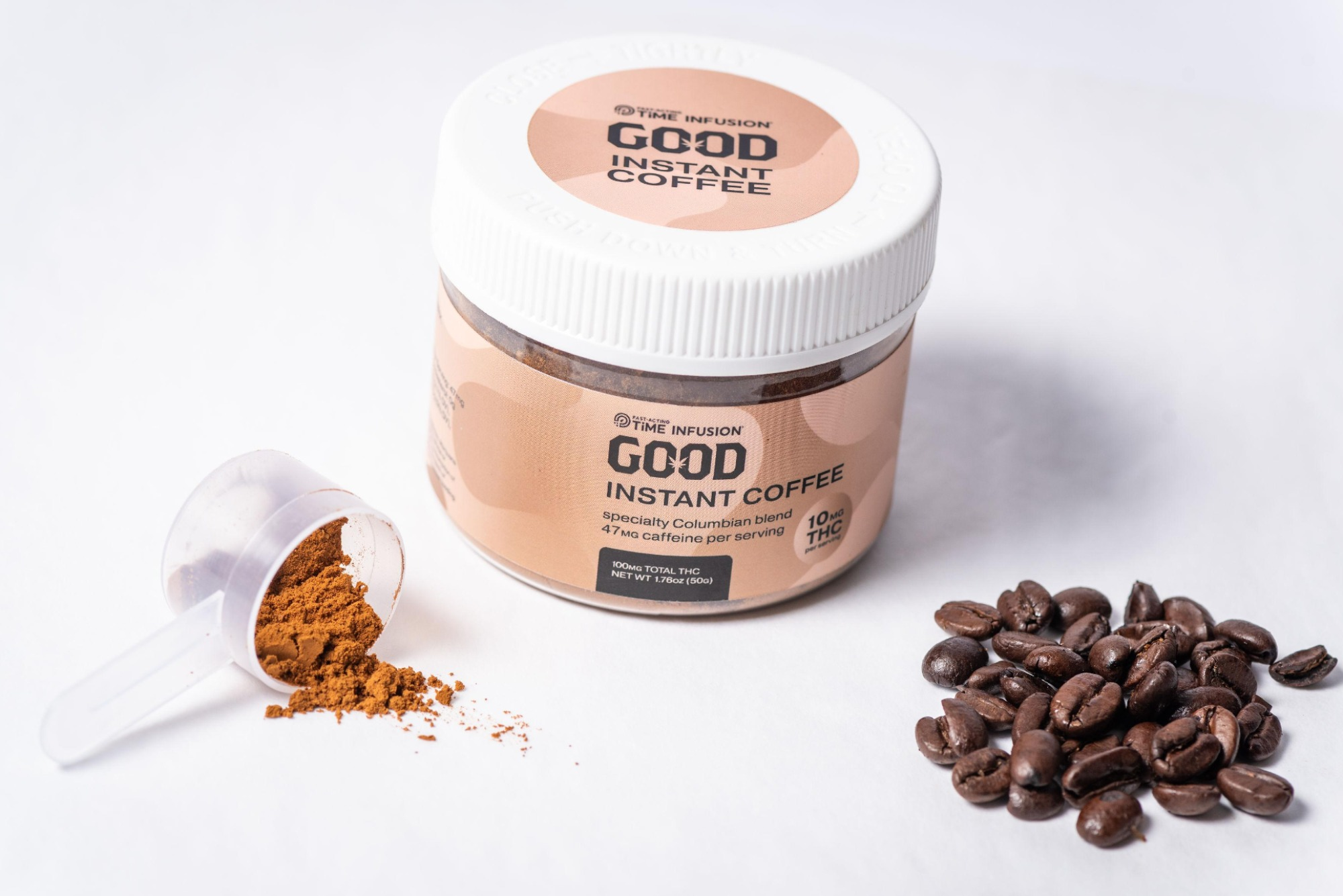 Photograph of product: Instant Coffee (100mg) Fast Acting 10mg Servings by GOOD Oui'd