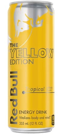 Photograph of product: RedBull - Tropical - Energy Drink (8.4oz)