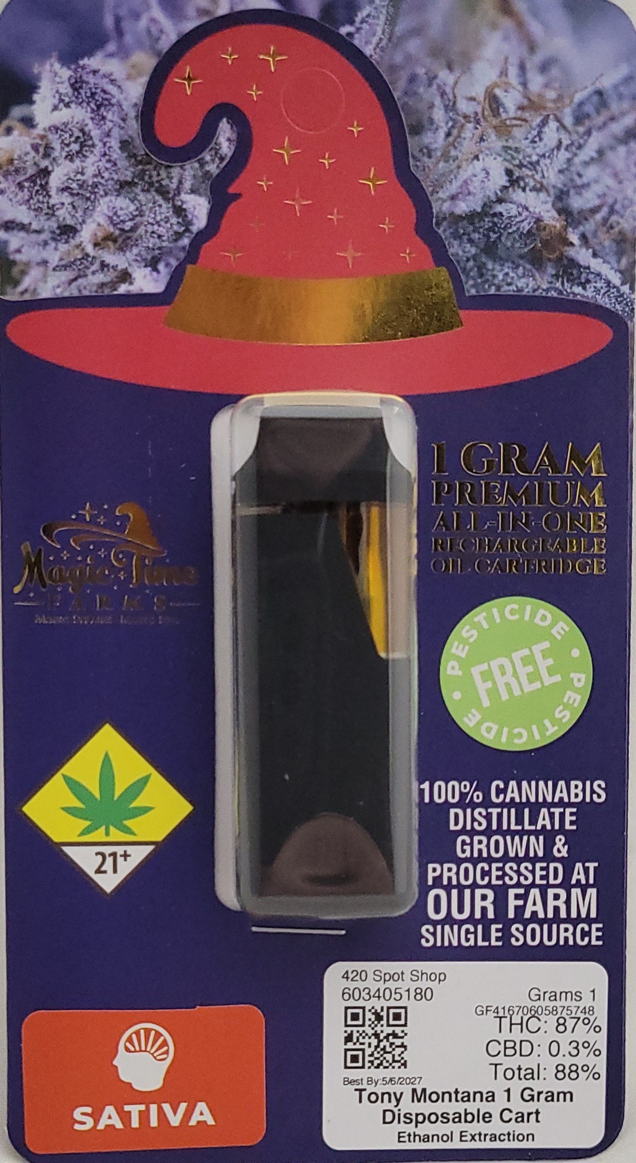 Photograph of product: Tony Montana | 1g
