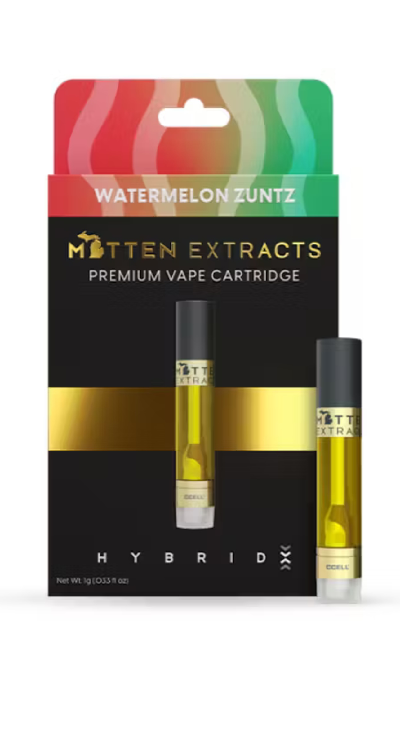 Photograph of product: AU Mitten: Watermelon Zuntz Cart (H)