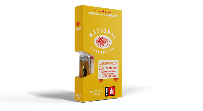 Photograph of product: National Oui'd Co Fruit Terpene Distillate Cartridge | Oui'd | Mango Mimosa