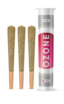 Photograph of product: Lemon Razz Chiffon | Prerolls | 0.5g/3pk | 1.5g