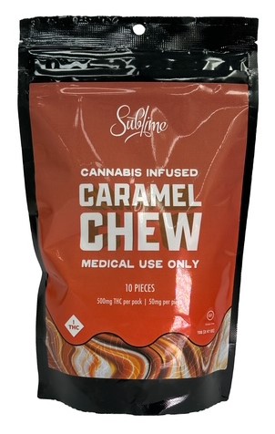 Photograph of product: Sublime - Caramel chew
