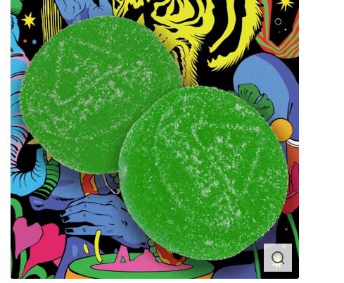 Photograph of product: 5mg Amped Up Apple Gummies 20pk