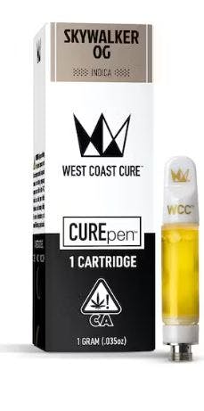 Photograph of product: Skywalker OG 1g CUREpen Cartridge - 