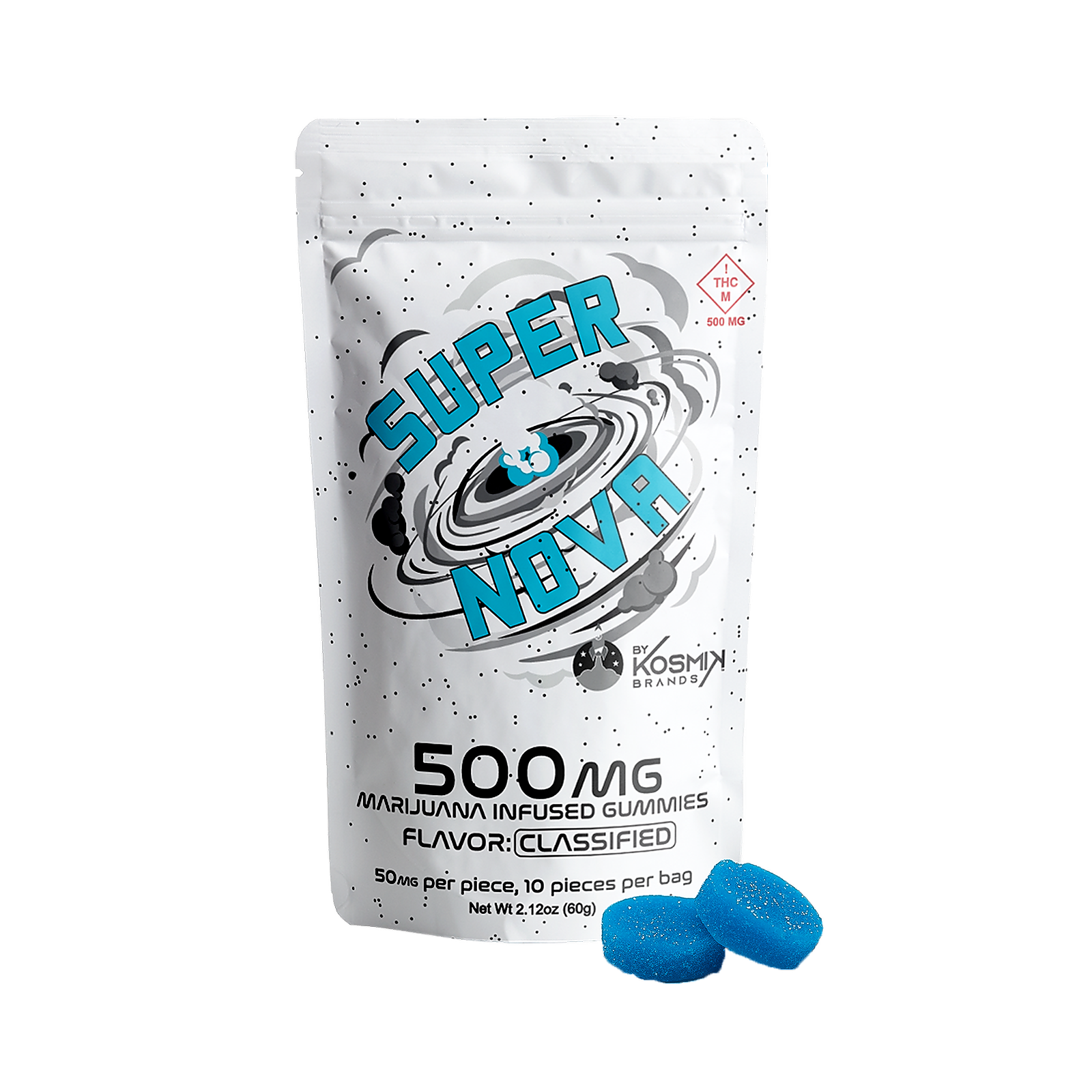 Photograph of product: Supernova Pina Colada Gummies (500mg)