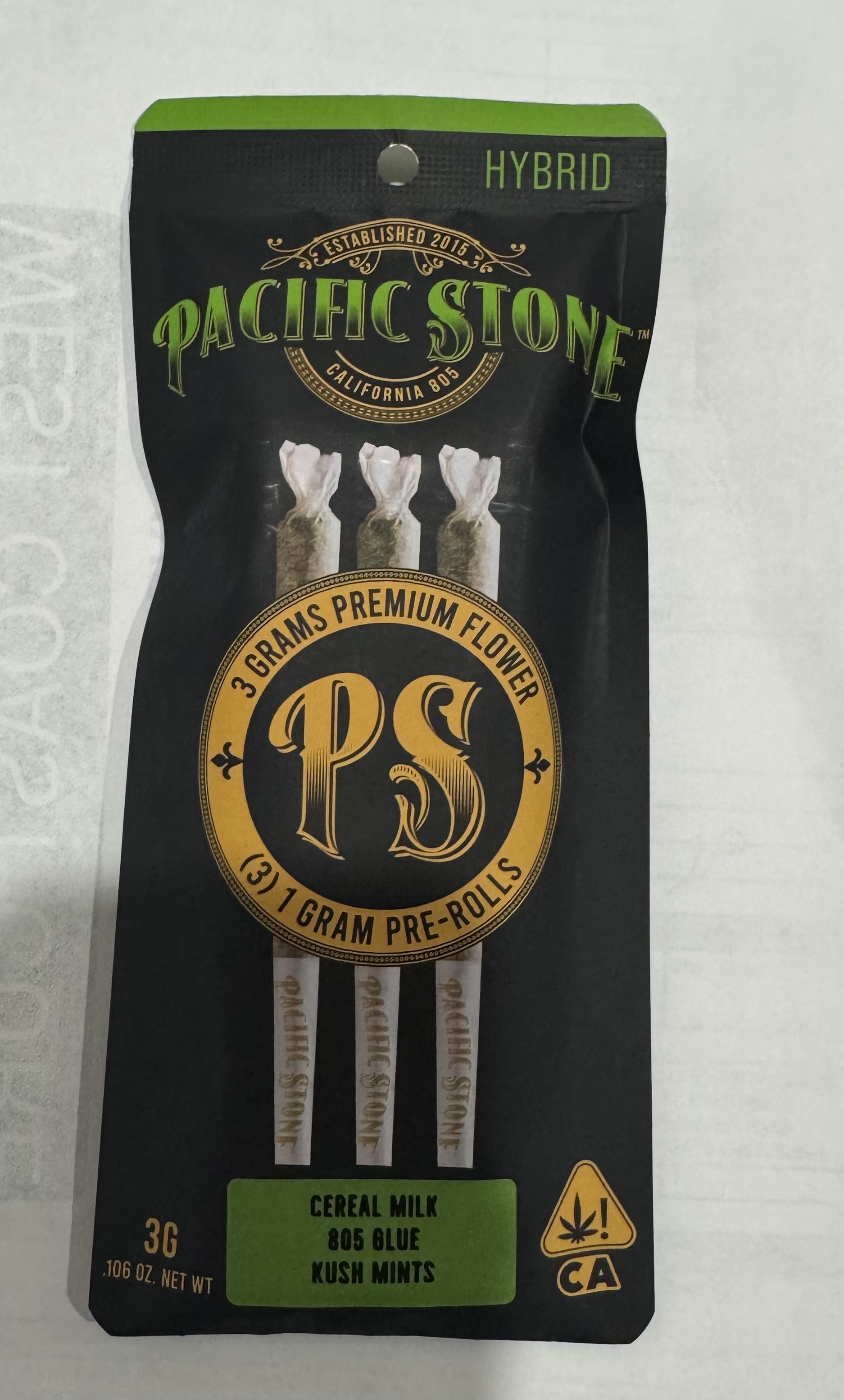 Photograph of product: HYBIRD VARIETY 3G 3 PACK PREROLL - 3 G