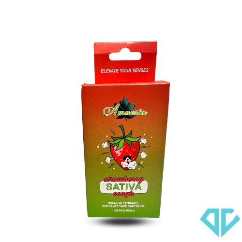 Photograph of product: Amnesia Strawberry Cough Cart 1g