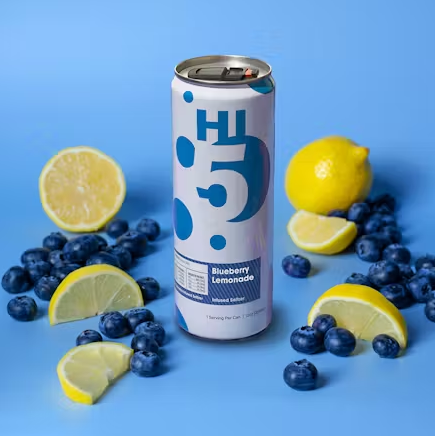 Photograph of product: Beverage - Hi5 Blueberry Lemonade - 100MG (4 pack)