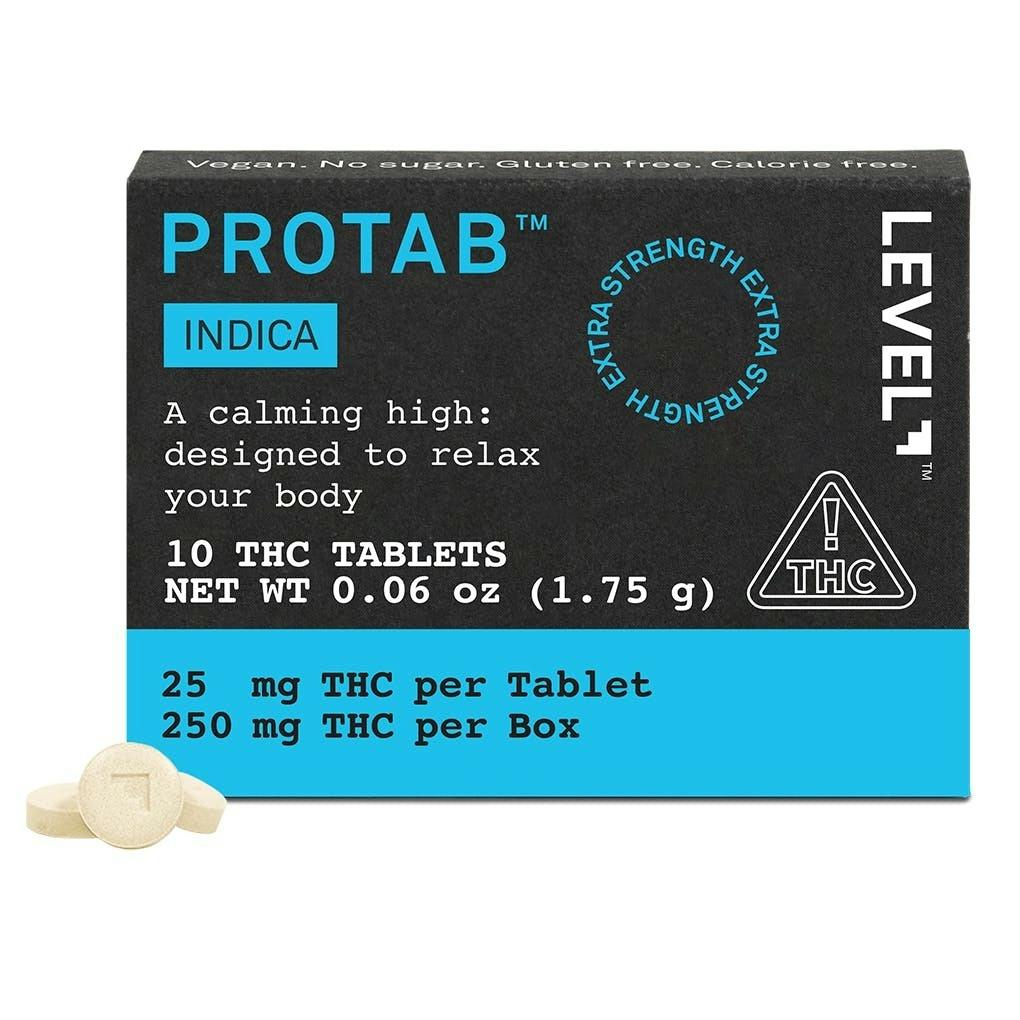 Photograph of product: Level | Oui'd Protabs (10 Pack - 250mg TH-oui)