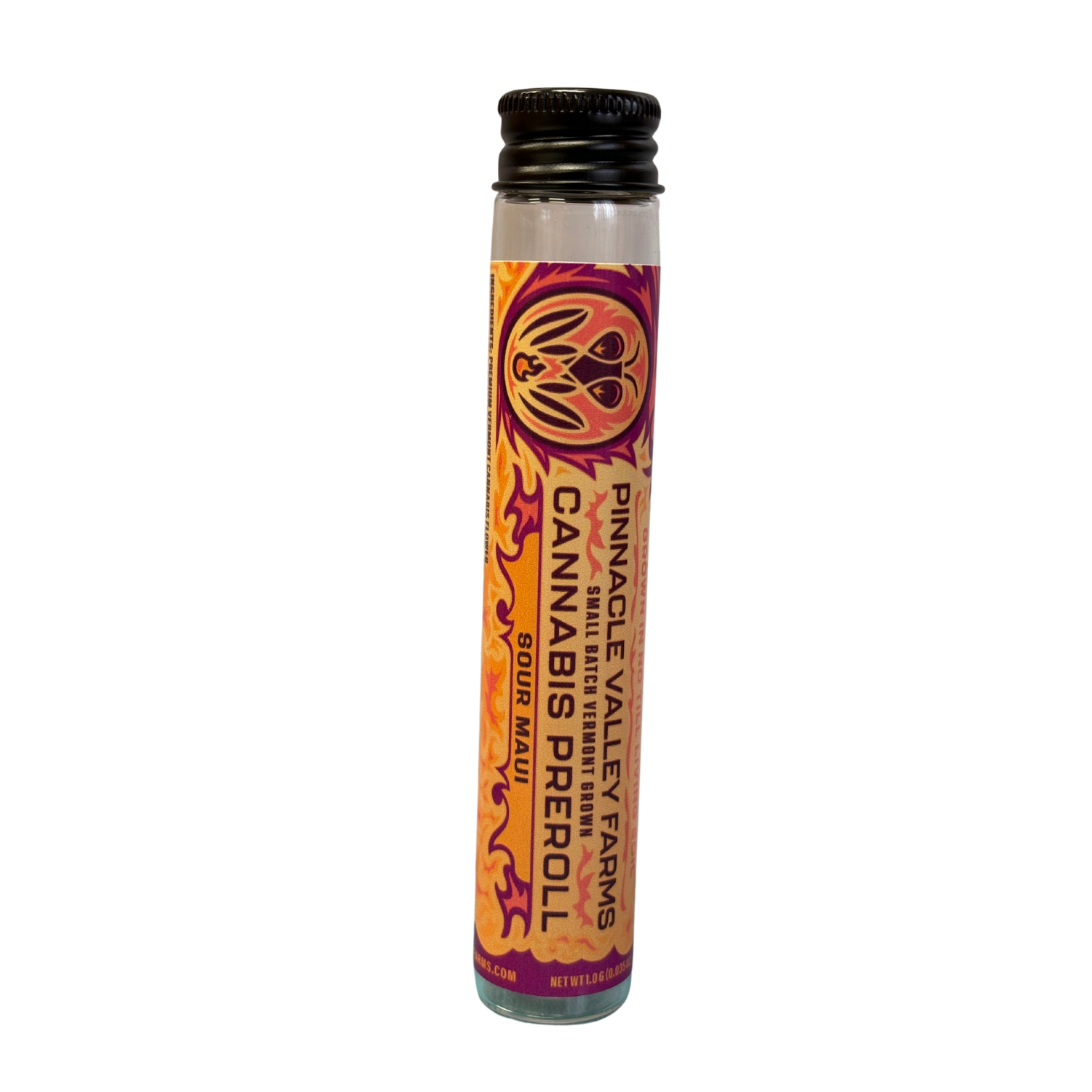 Photograph of product: Sour Maui | 1g Pre-roll | Pinnacle Valley Farms
