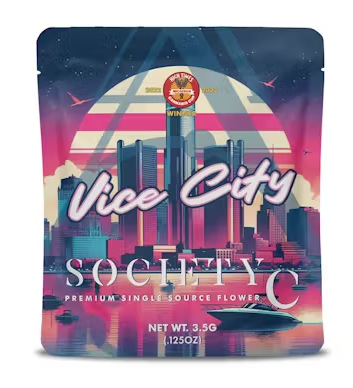 Photograph of product: Society C | Vice City | Flower |  Smalls | 3.5 g - 3.5g