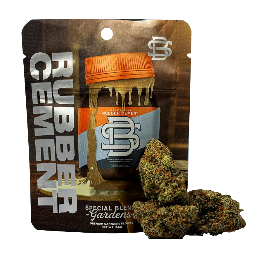 Photograph of product: Special Blend Gardens Rubber Cement Prepack Rec - 3.5g