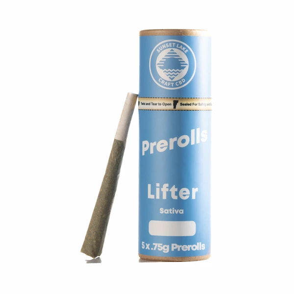 Photograph of product: Lifter Prerolls  18.05% CBD /5pk