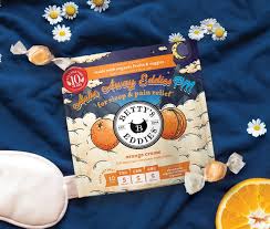 Photograph of product: Betty's Eddies - Ache Away PM Orange Cream 1:1:1 - Chews - 50mg